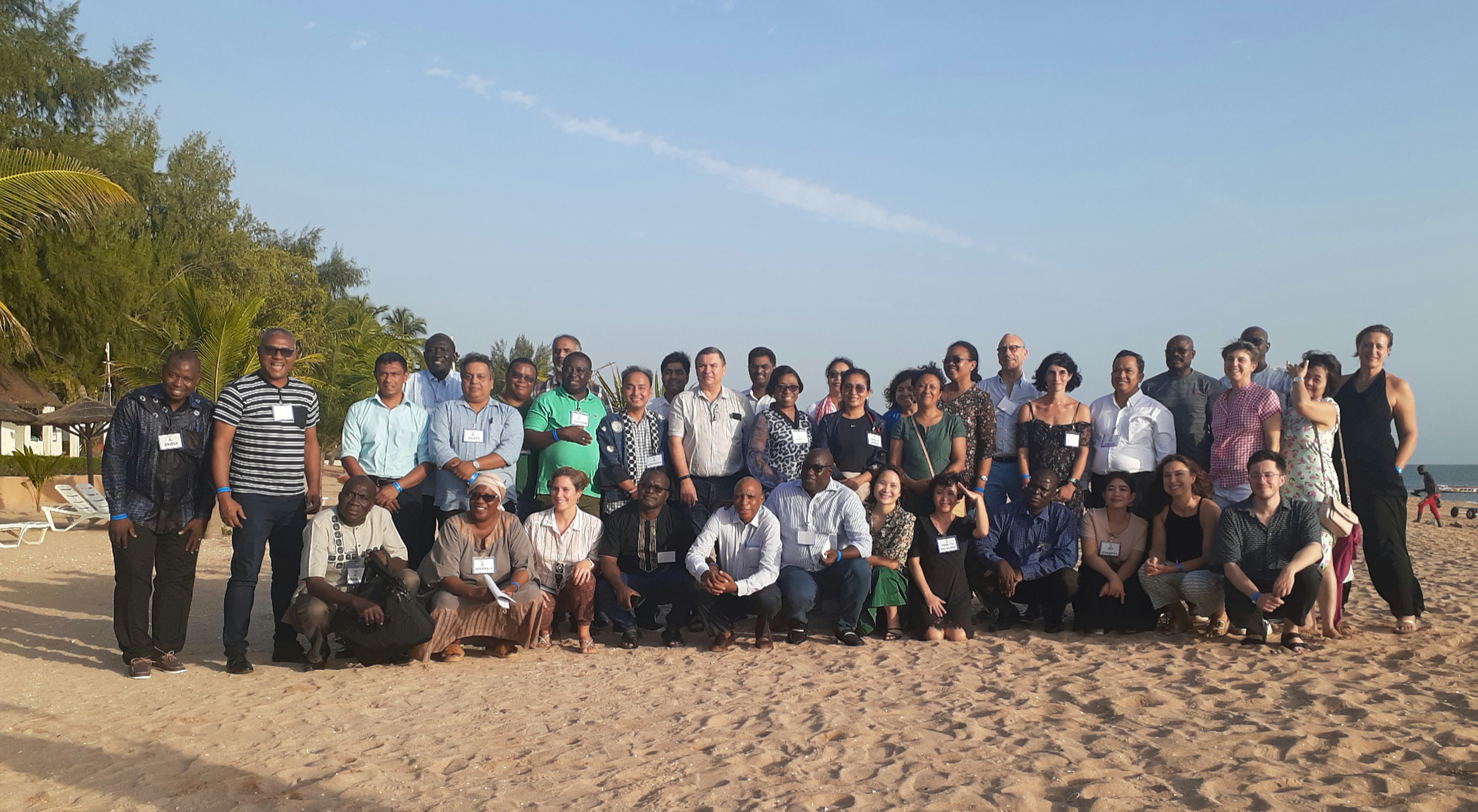 Photo de famille atelier Dakar pct 2022